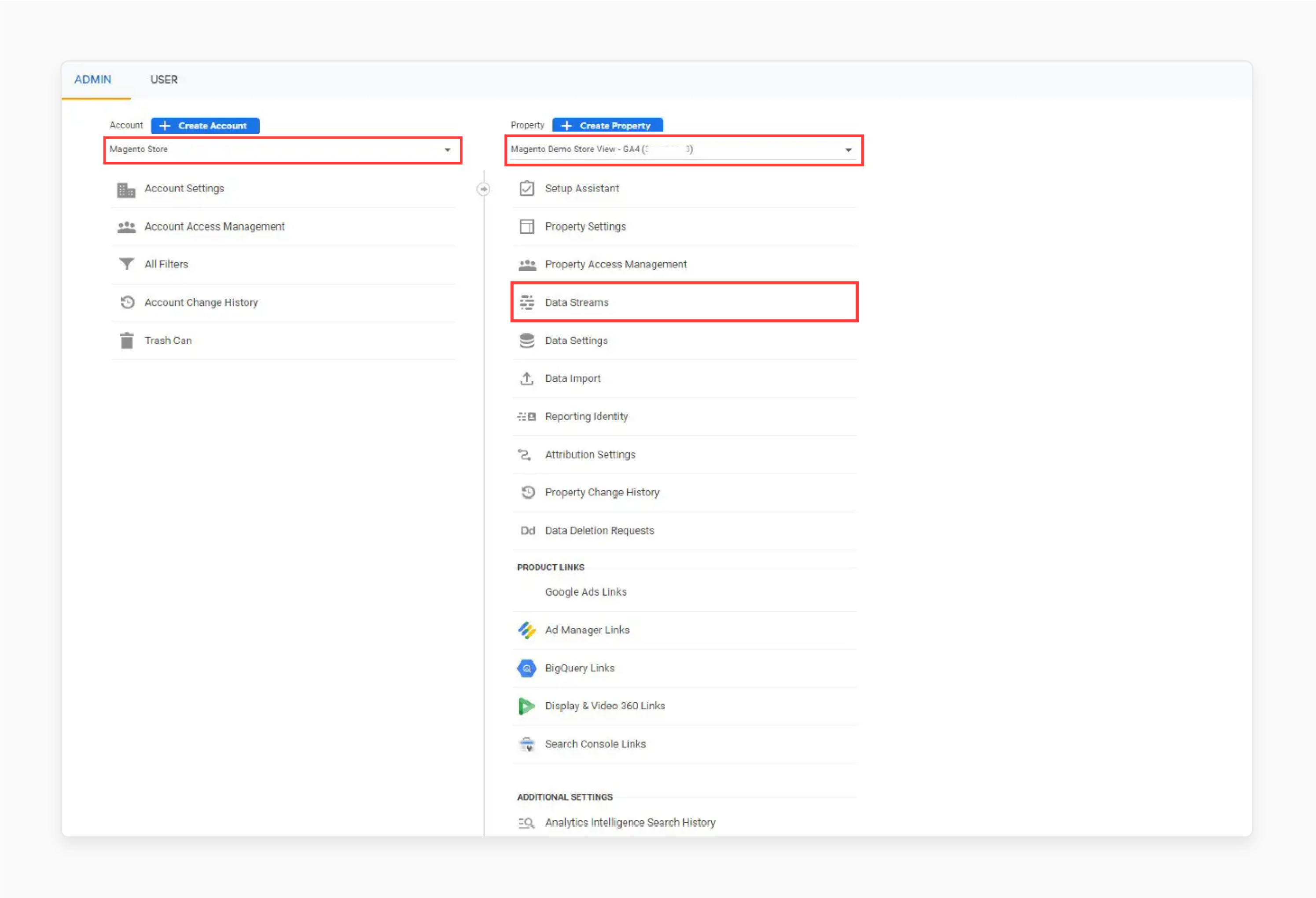 Data Streams in Magento Sales Analytics