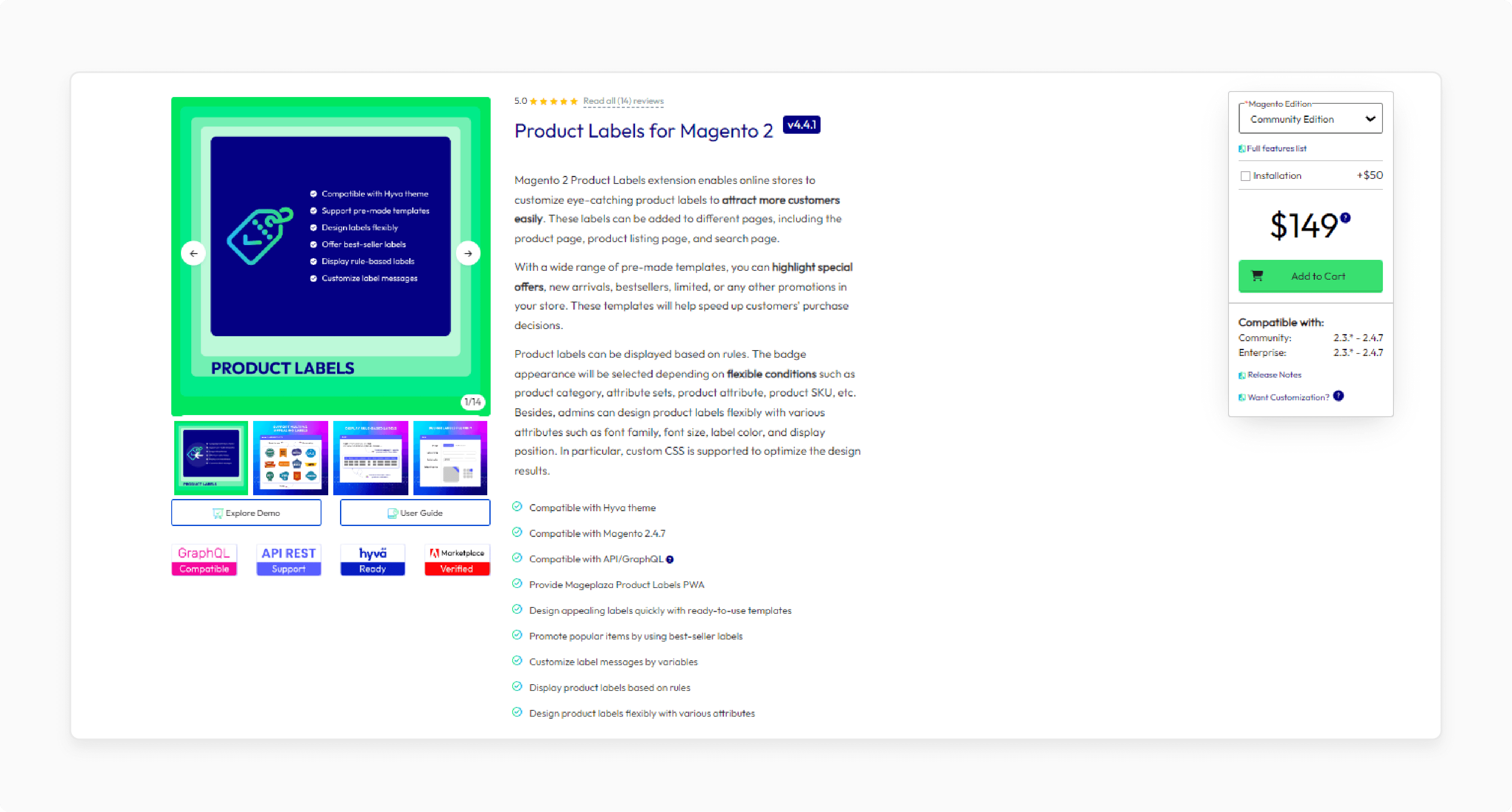 Mageplaza Magento 2 Product Labels