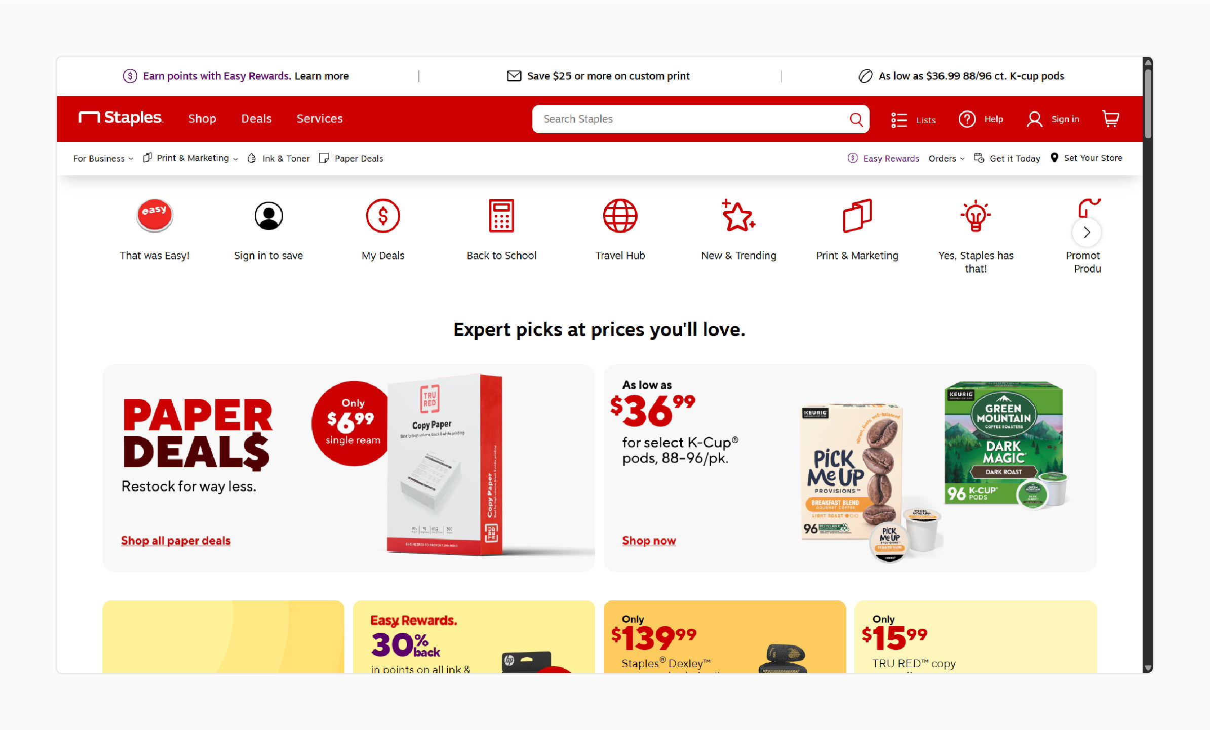 Staples