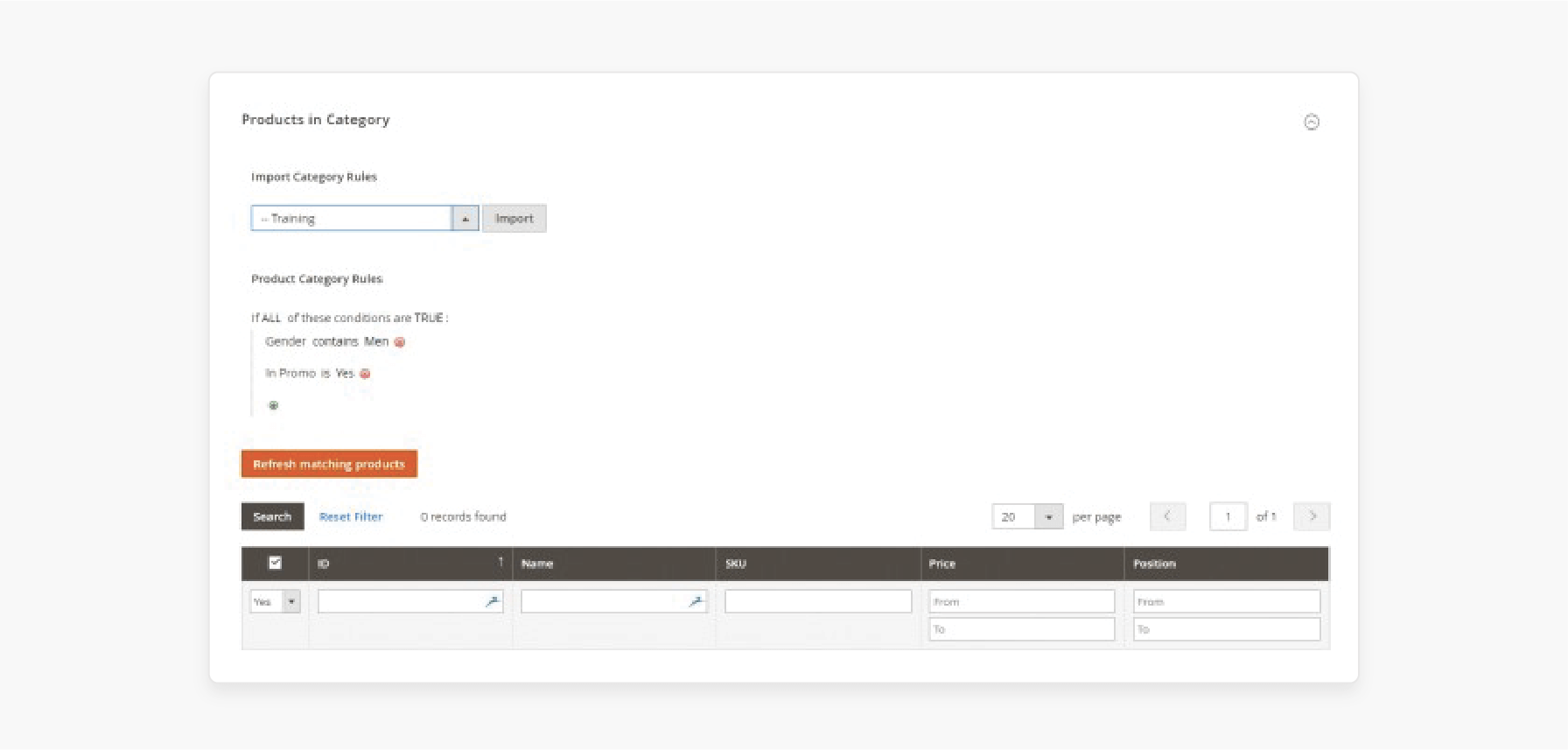 Manual indexing for Magento categories Reindex items manually for categories