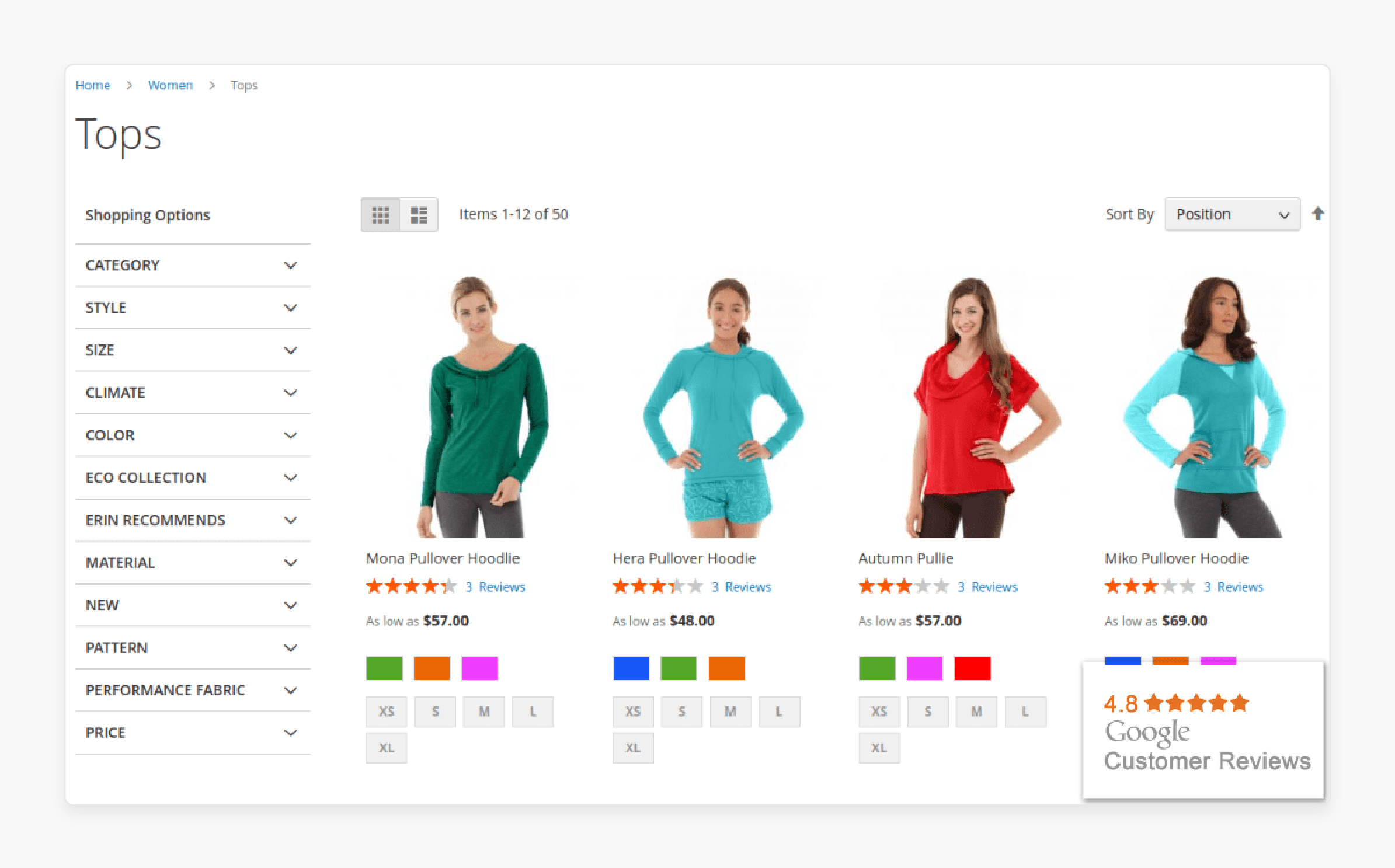 Product Listings via Magento 2 Product Review Email