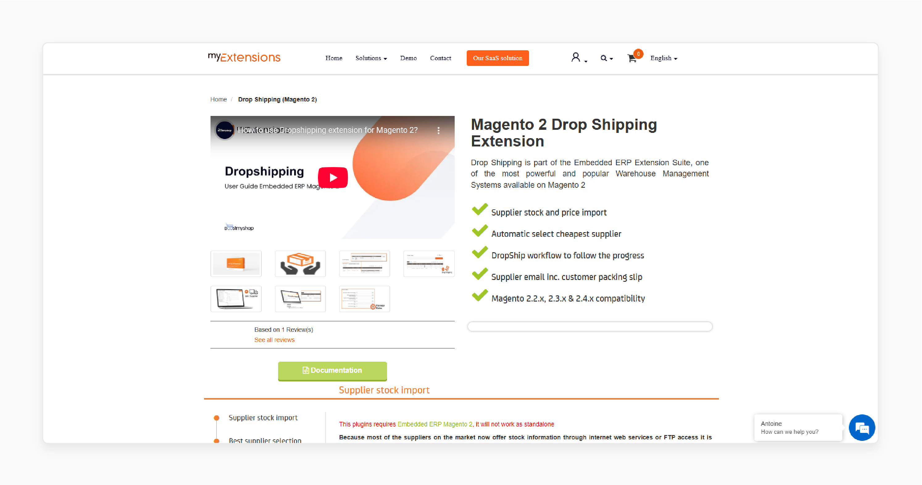 Magento 2 Drop Shipping Extension - Boostmyshop