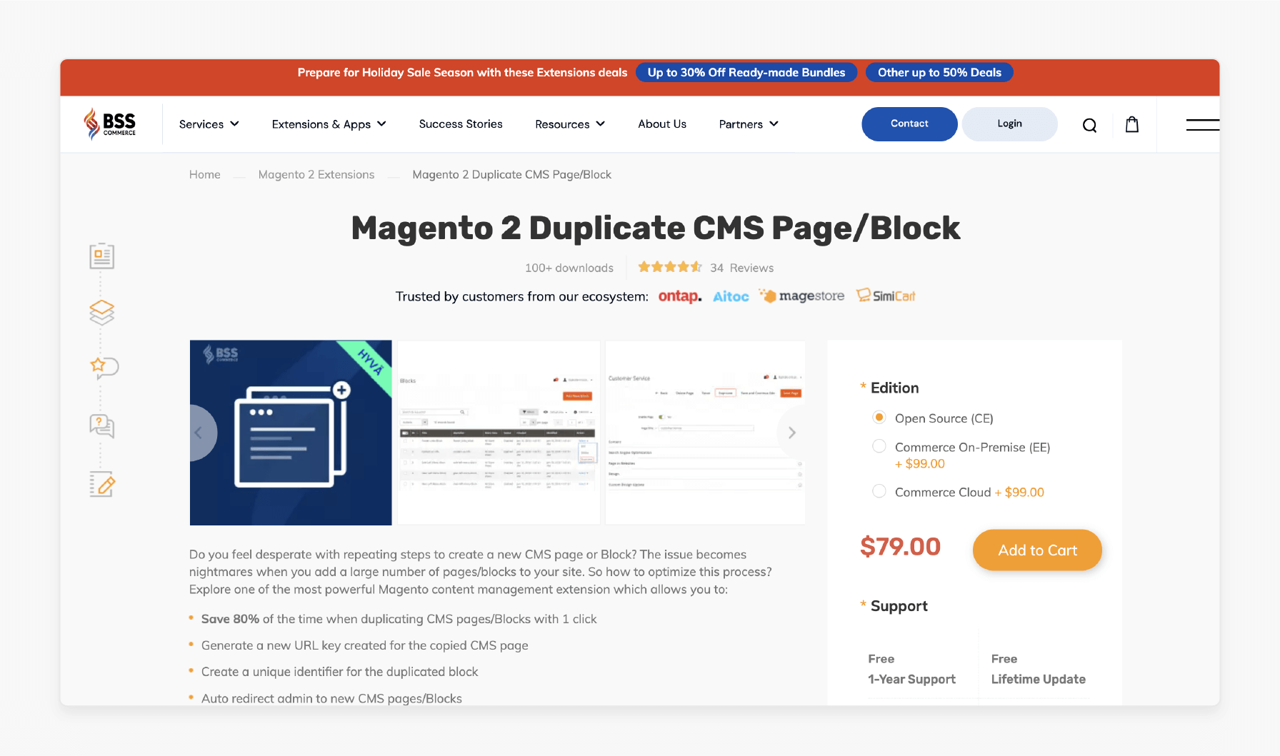 Magento 2 Duplicate CMS Page/Block - BSS Commerce