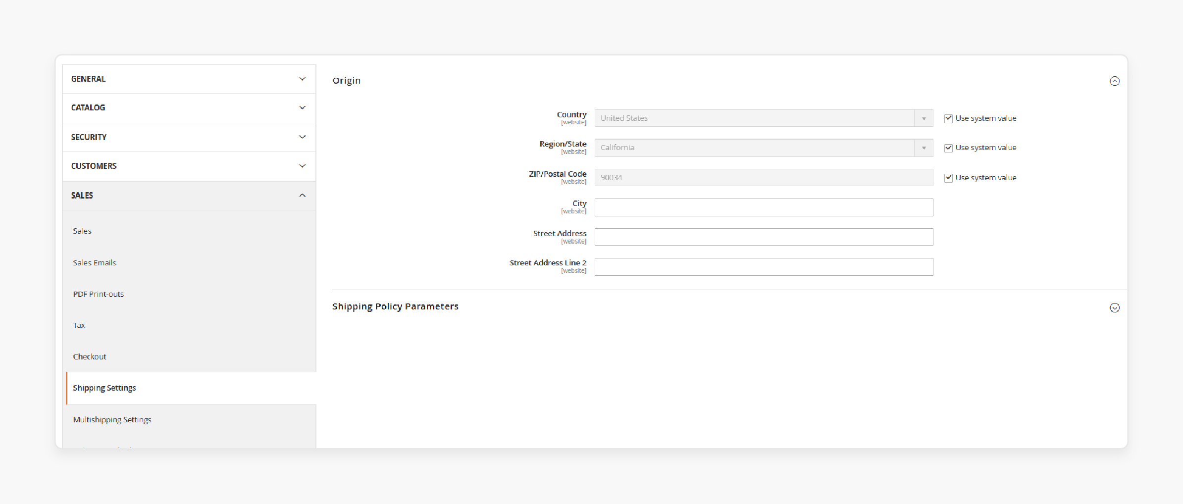 How To Set Up Shipping Addresses In Magento
