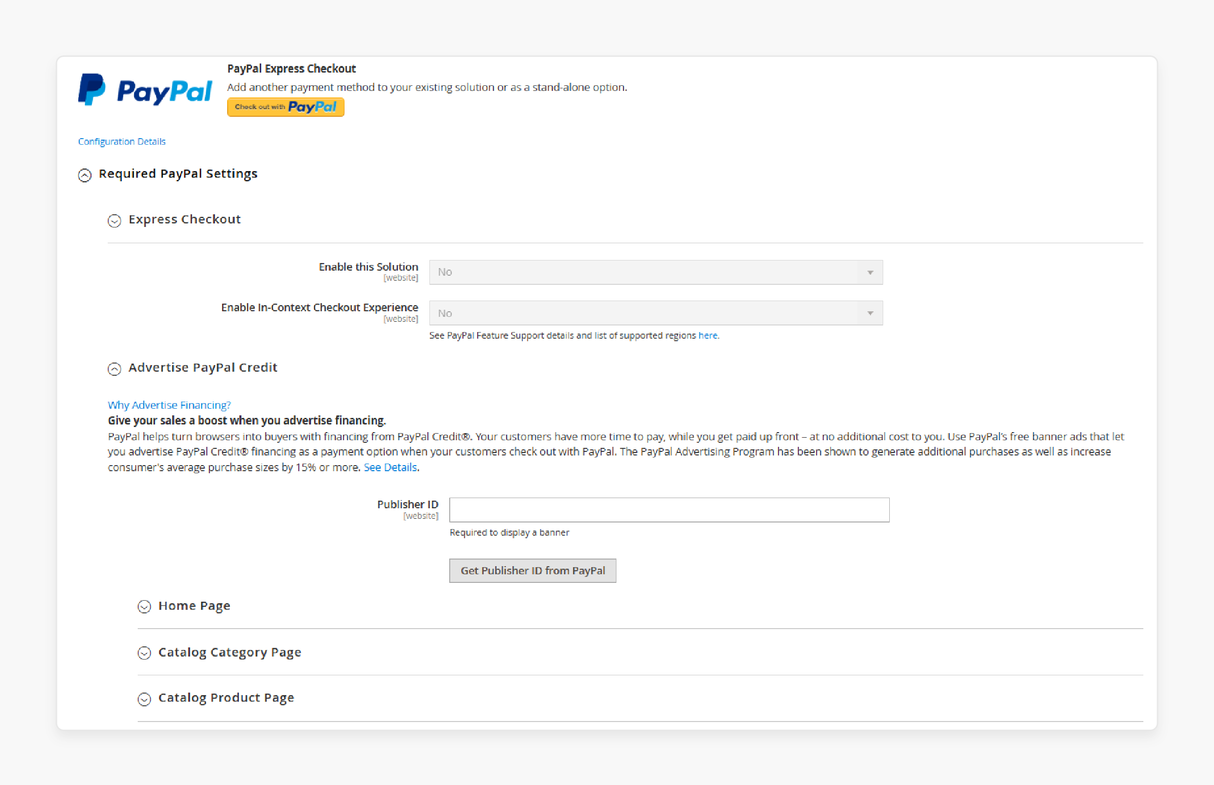 Configure PayPal Express Checkout for Magento 2 IPN Setup