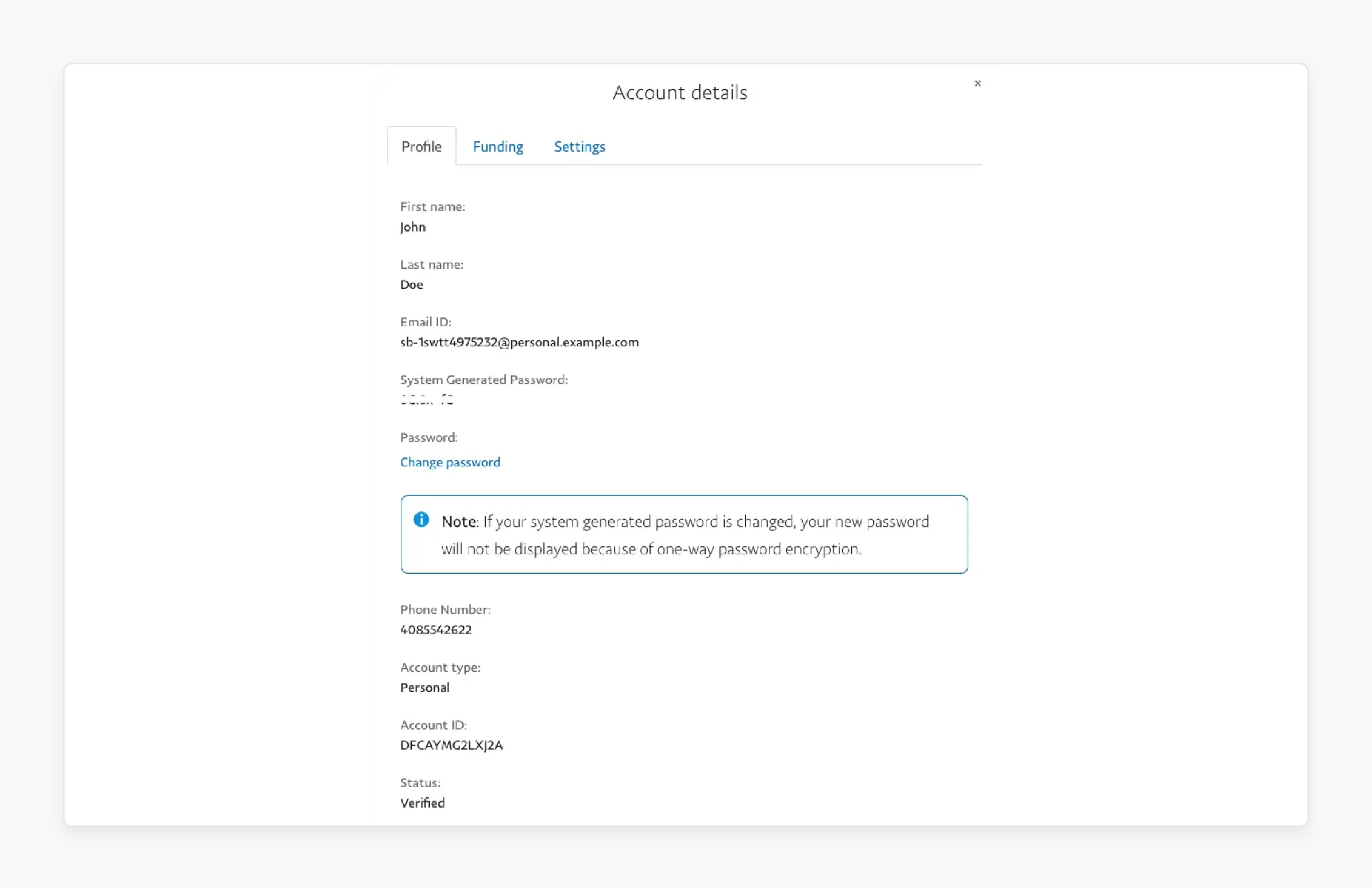 Retrieve API Credentials During Setting Up a PayPal Sandbox Environment