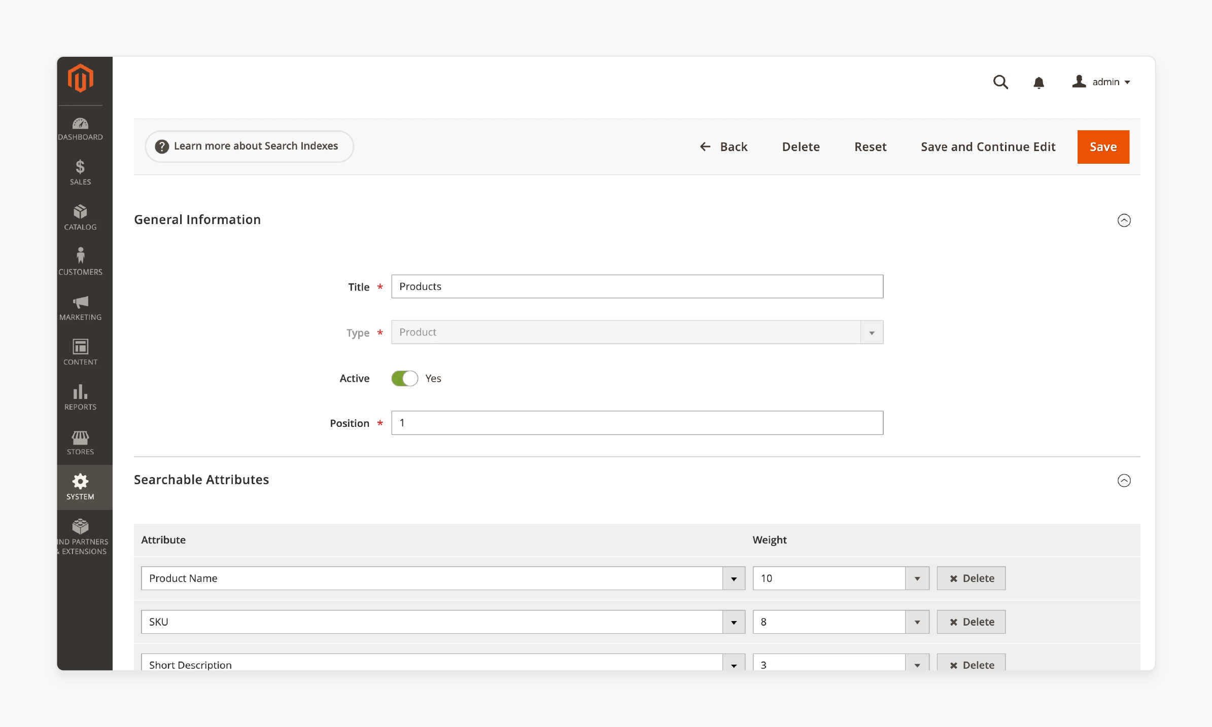 Customization and Relevance Tuning