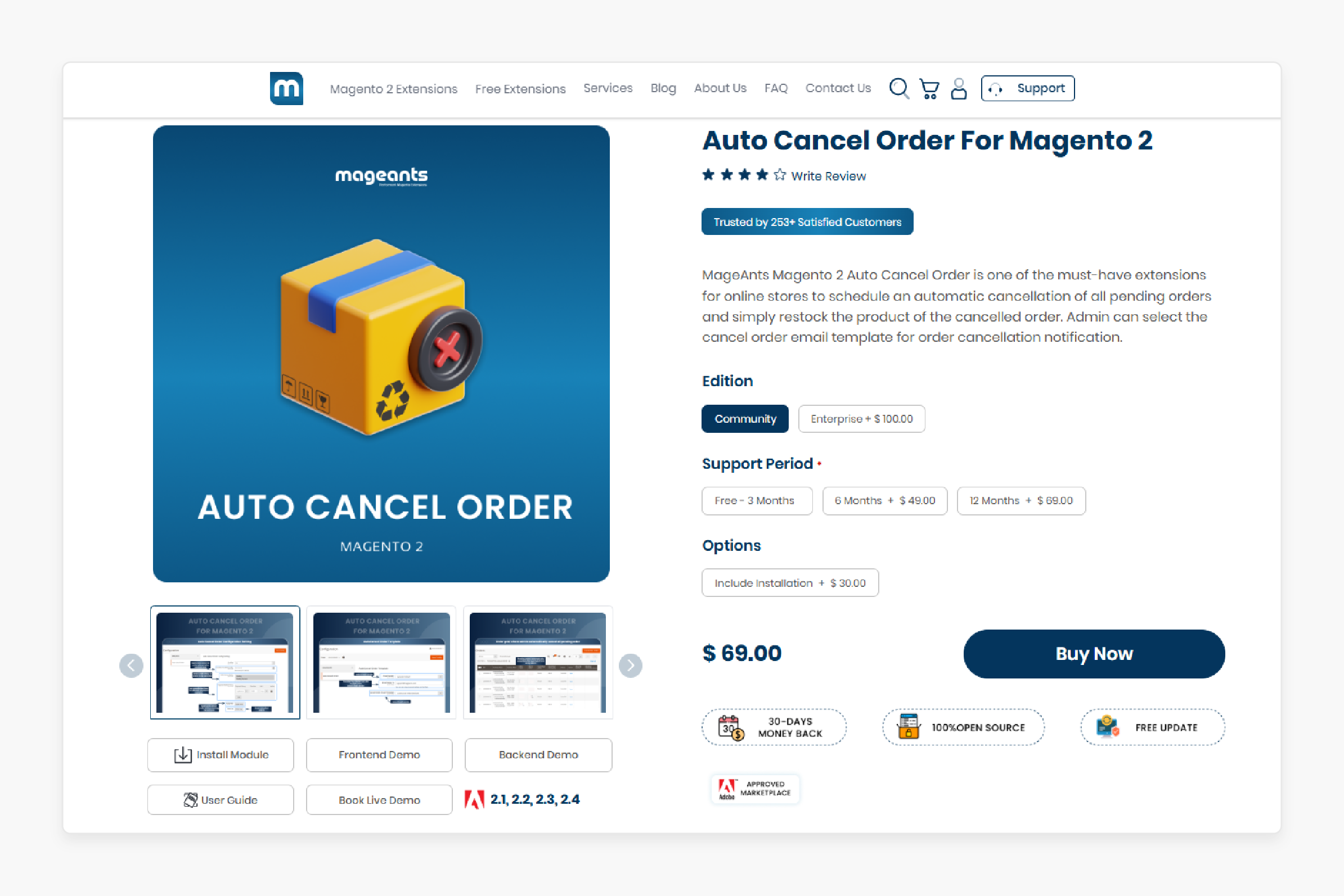 Auto Cancel Order For Magento 2 - Mageants