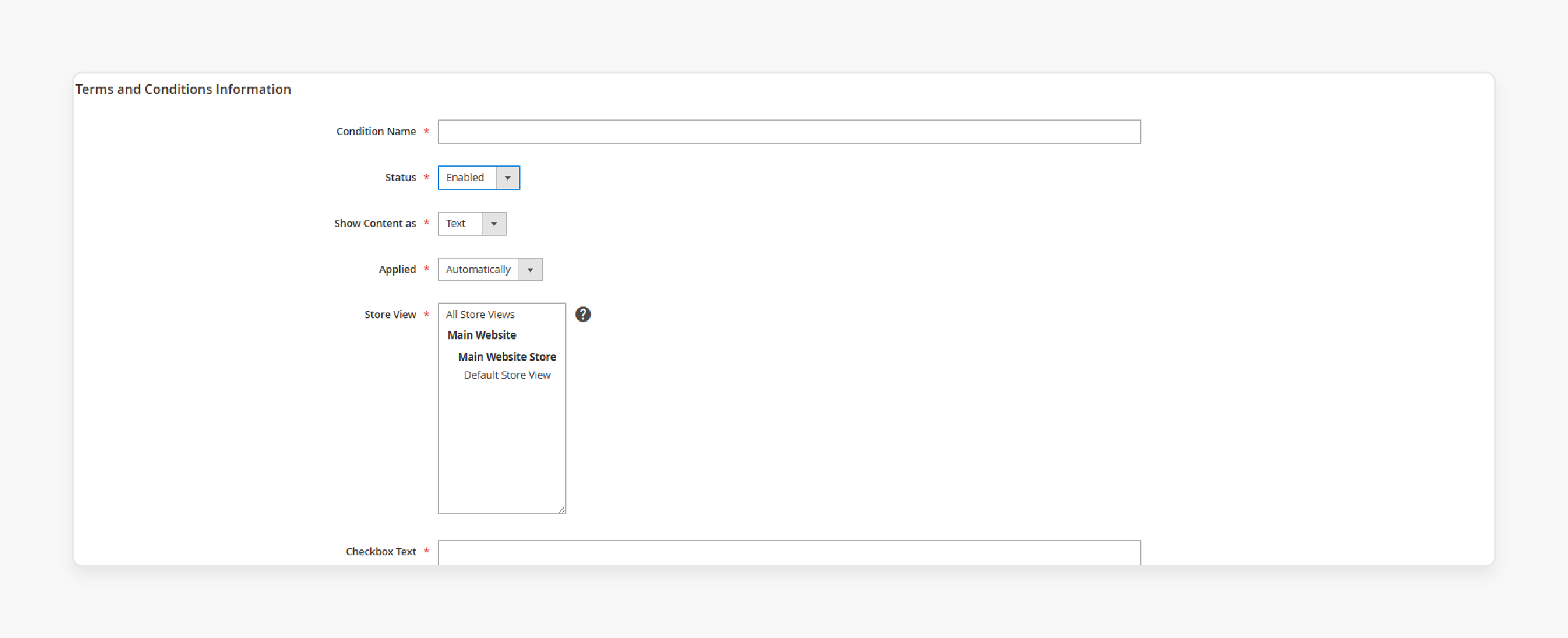 Scope Configuration Management Checkout Agreement Display Strategies for Magento SMBs