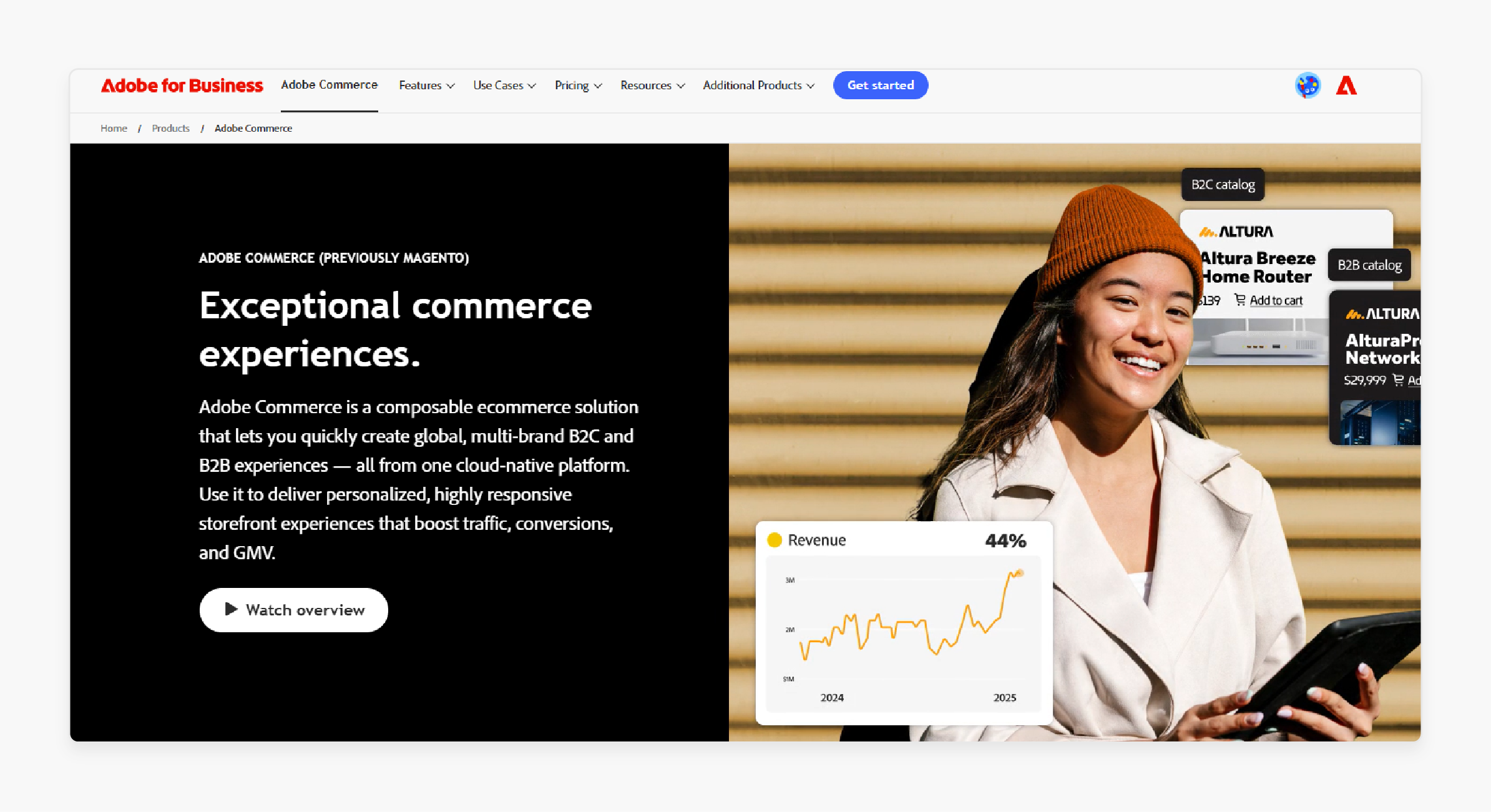Available in Adobe Commerce
