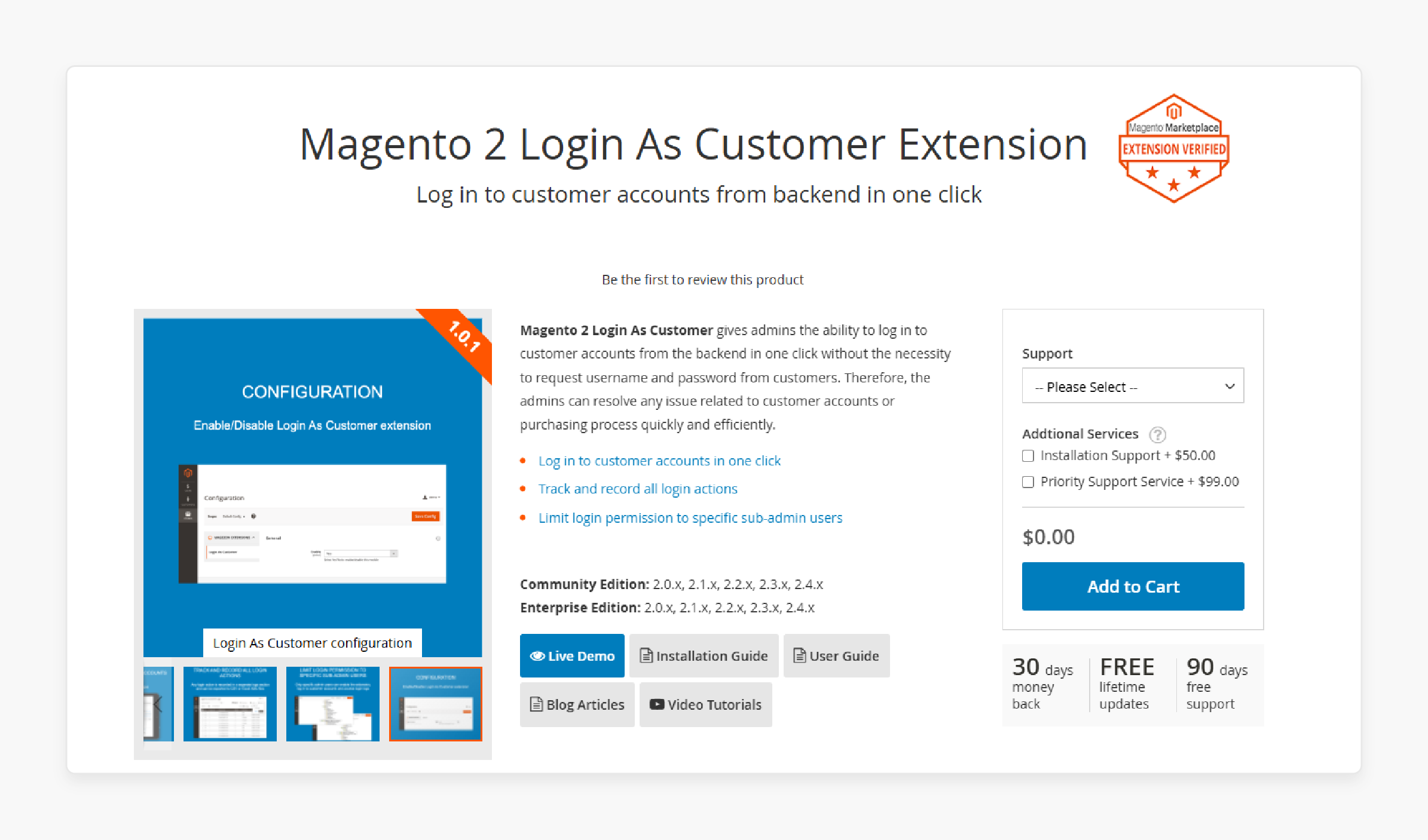 Magento 2 Login as Customer Extension - Magezon