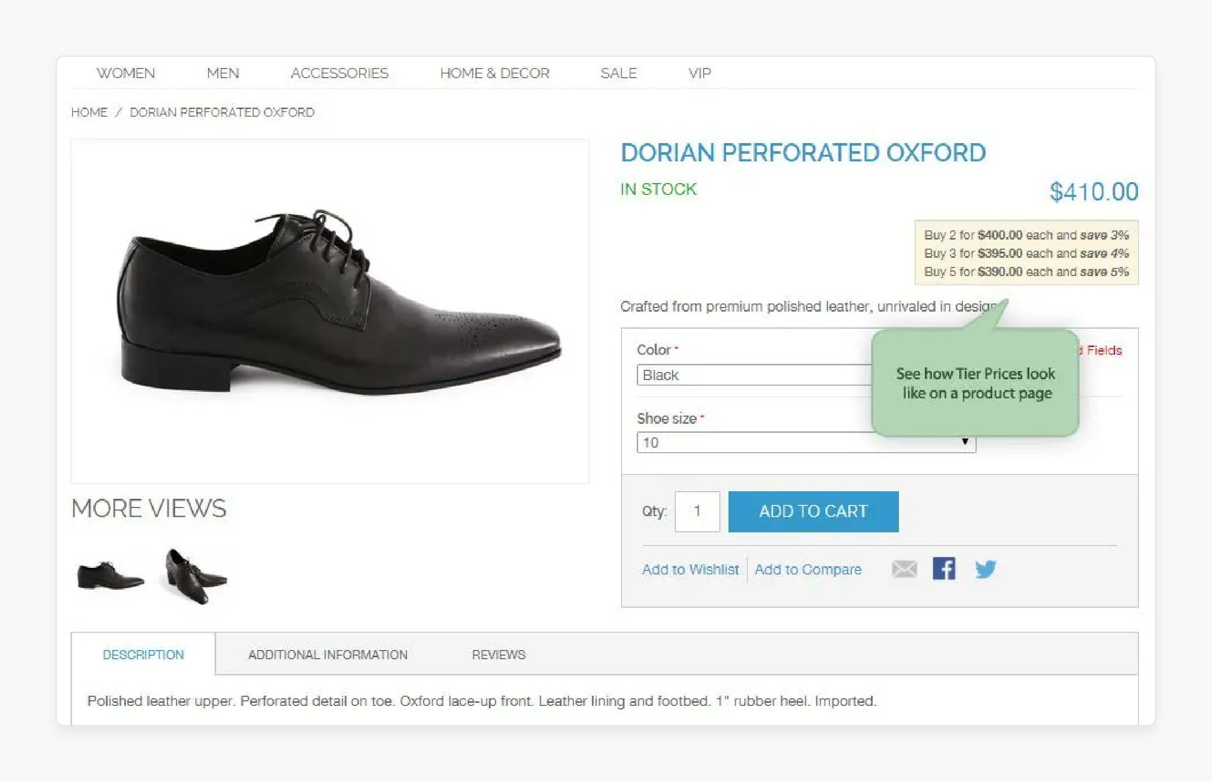 About Magento Tier Price Percentage