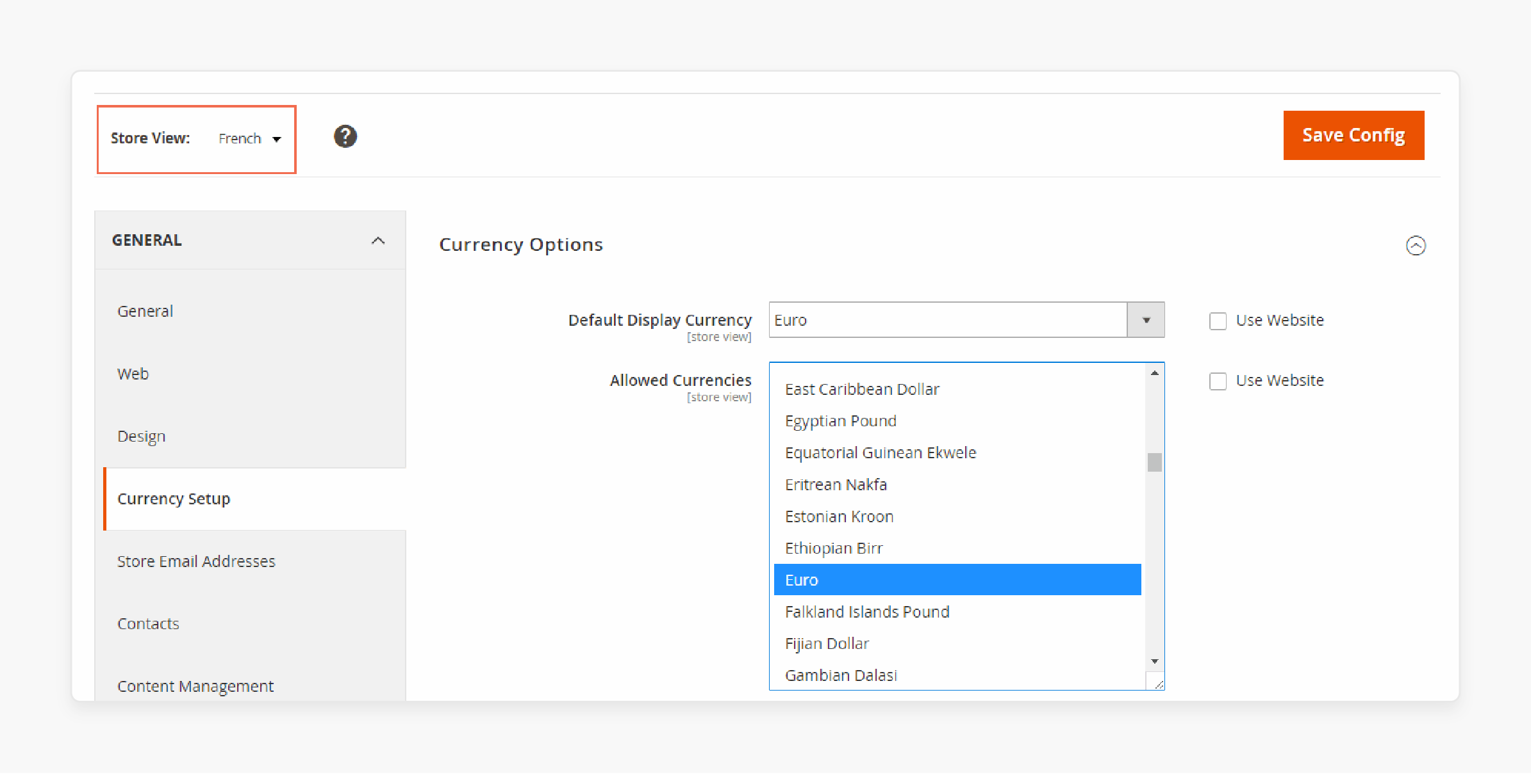Configure Magento 2 Checkout with Display Currency