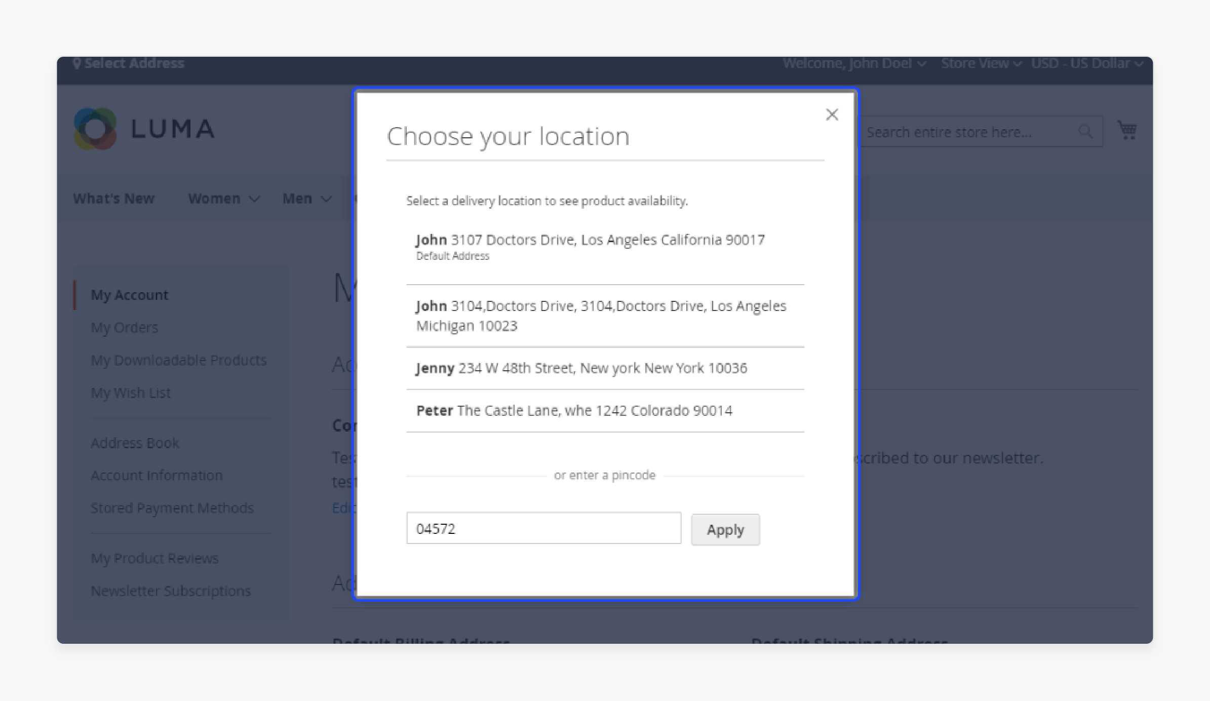 Magento 2 City and Region Manager by Defining Shipping Zones