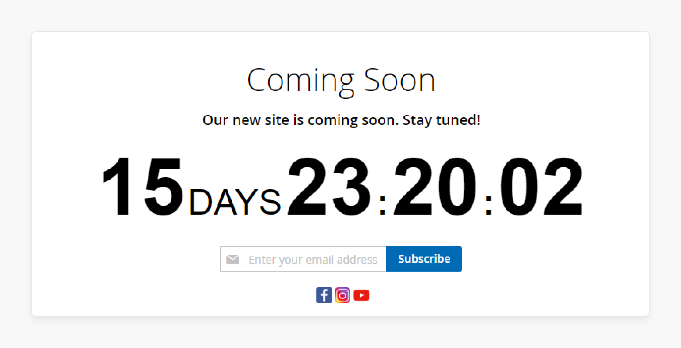 What is Magento 2 Coming Soon Page