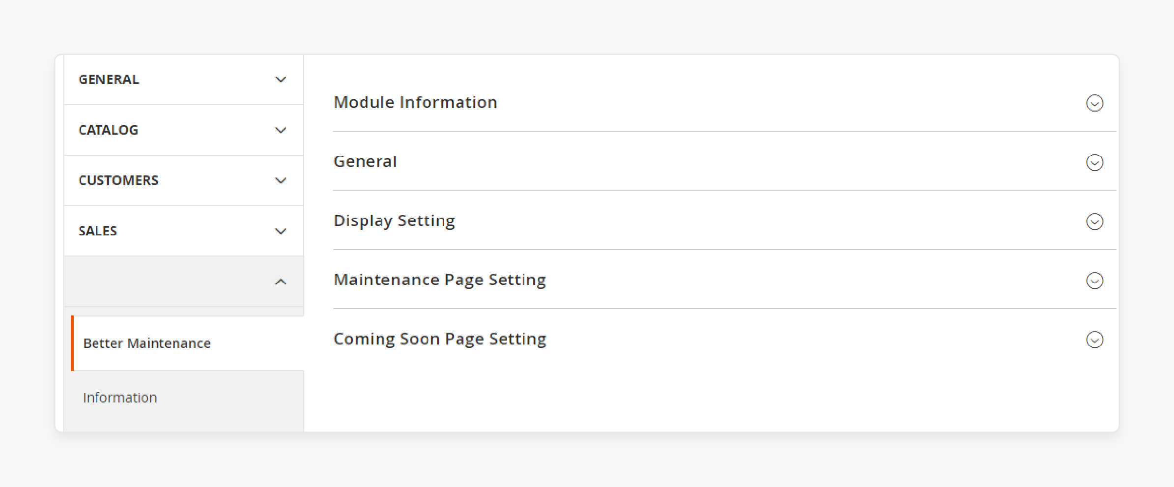General Settings of Magento 2 Coming Soon Page