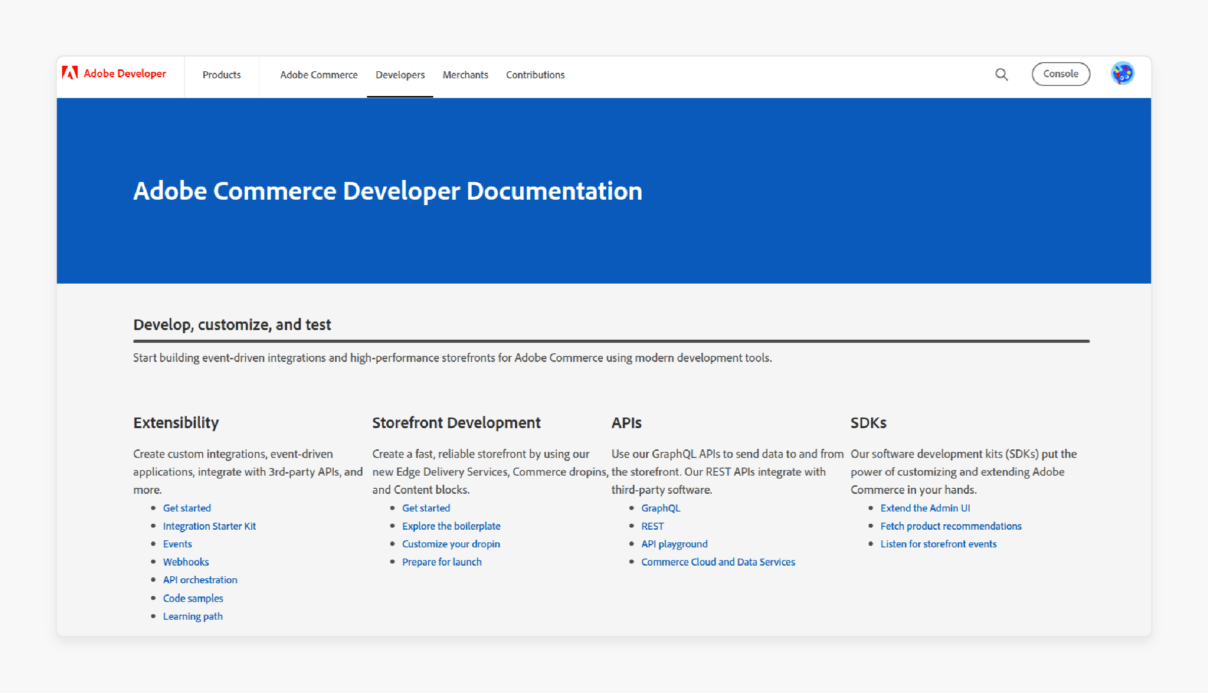 Adobe Commerce Official Magento 2 Documentation