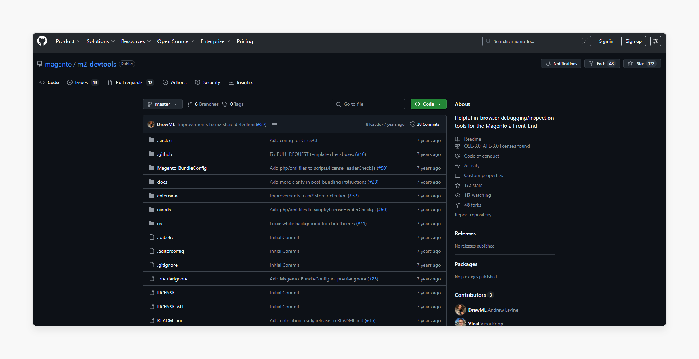 Magento 2 DevTools Generator