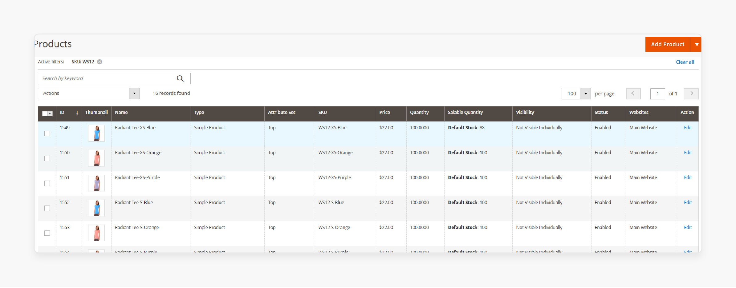 Changing Attribute Set in Magento 2