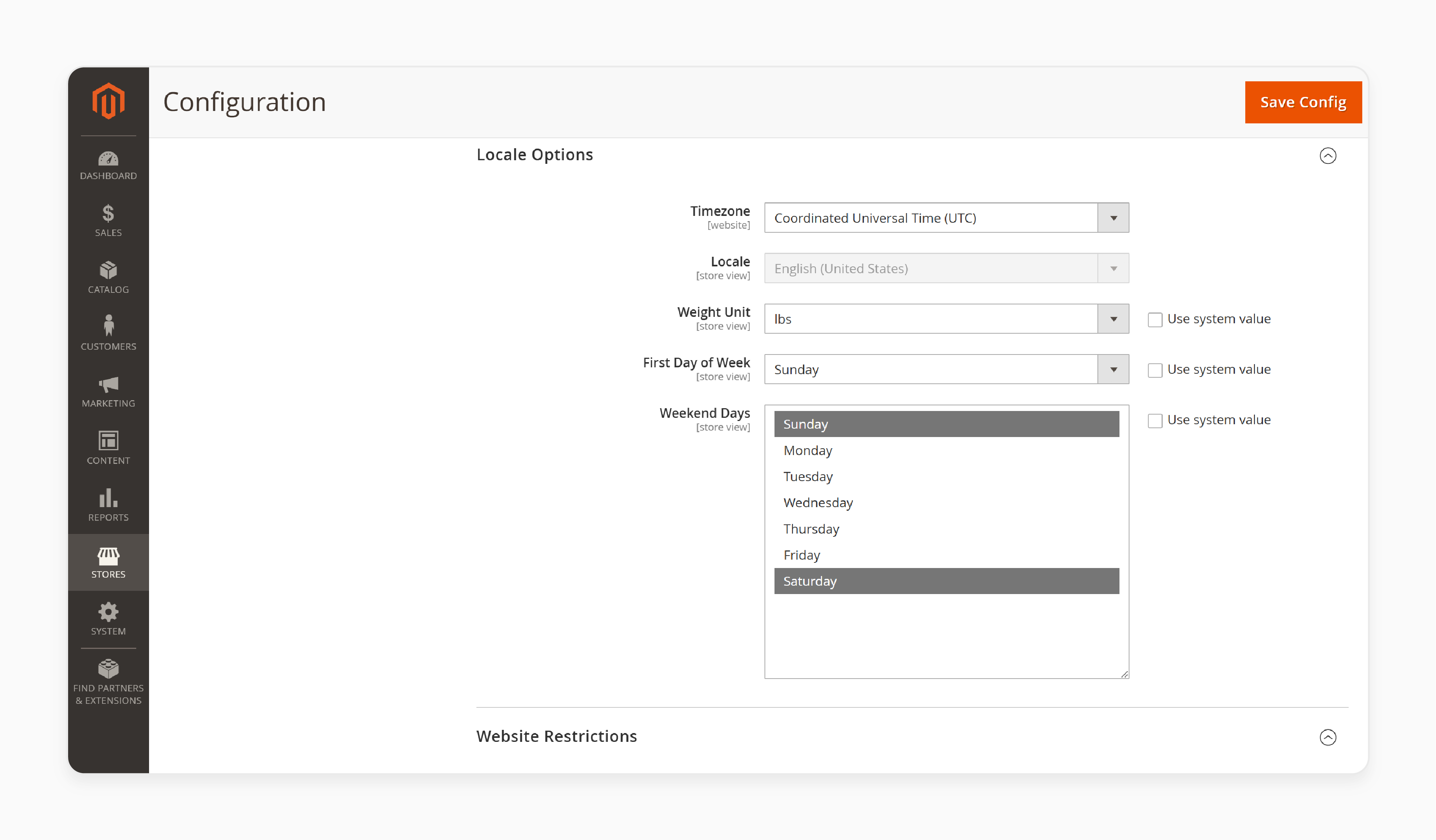 multi-lingual configuration settings for Magento 2 Salesforce