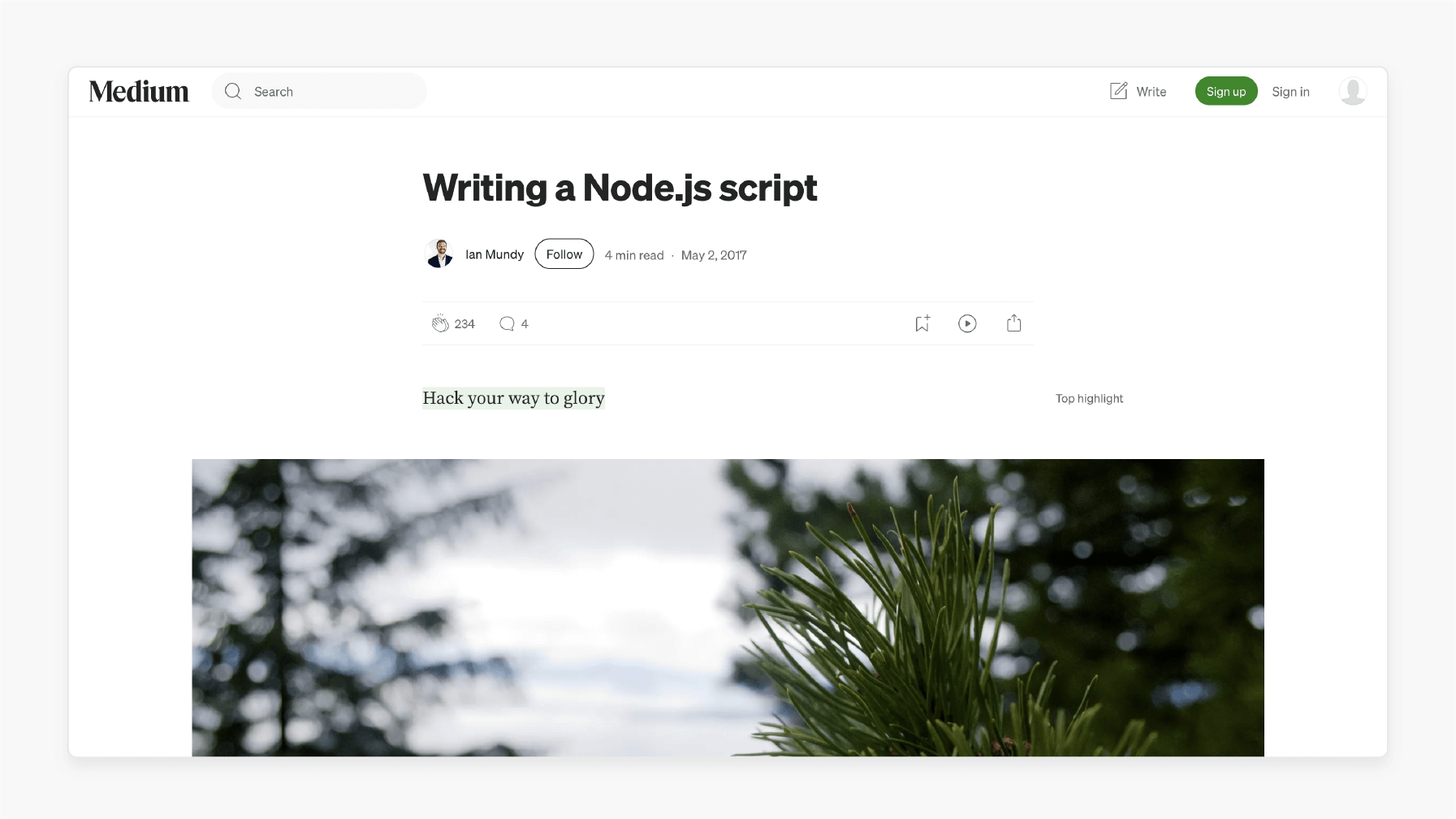 Custom Node.js Solution