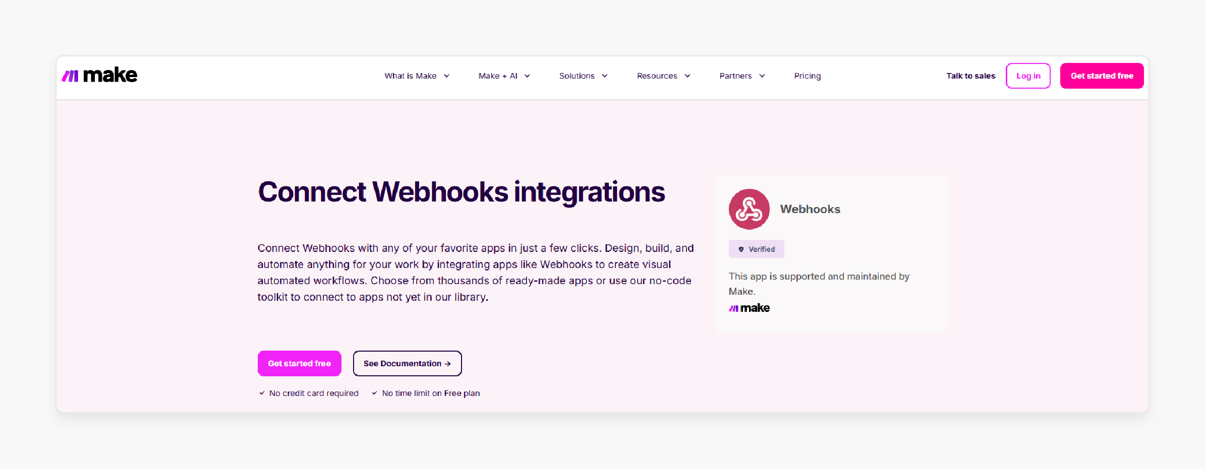 Custom Webhook Integration