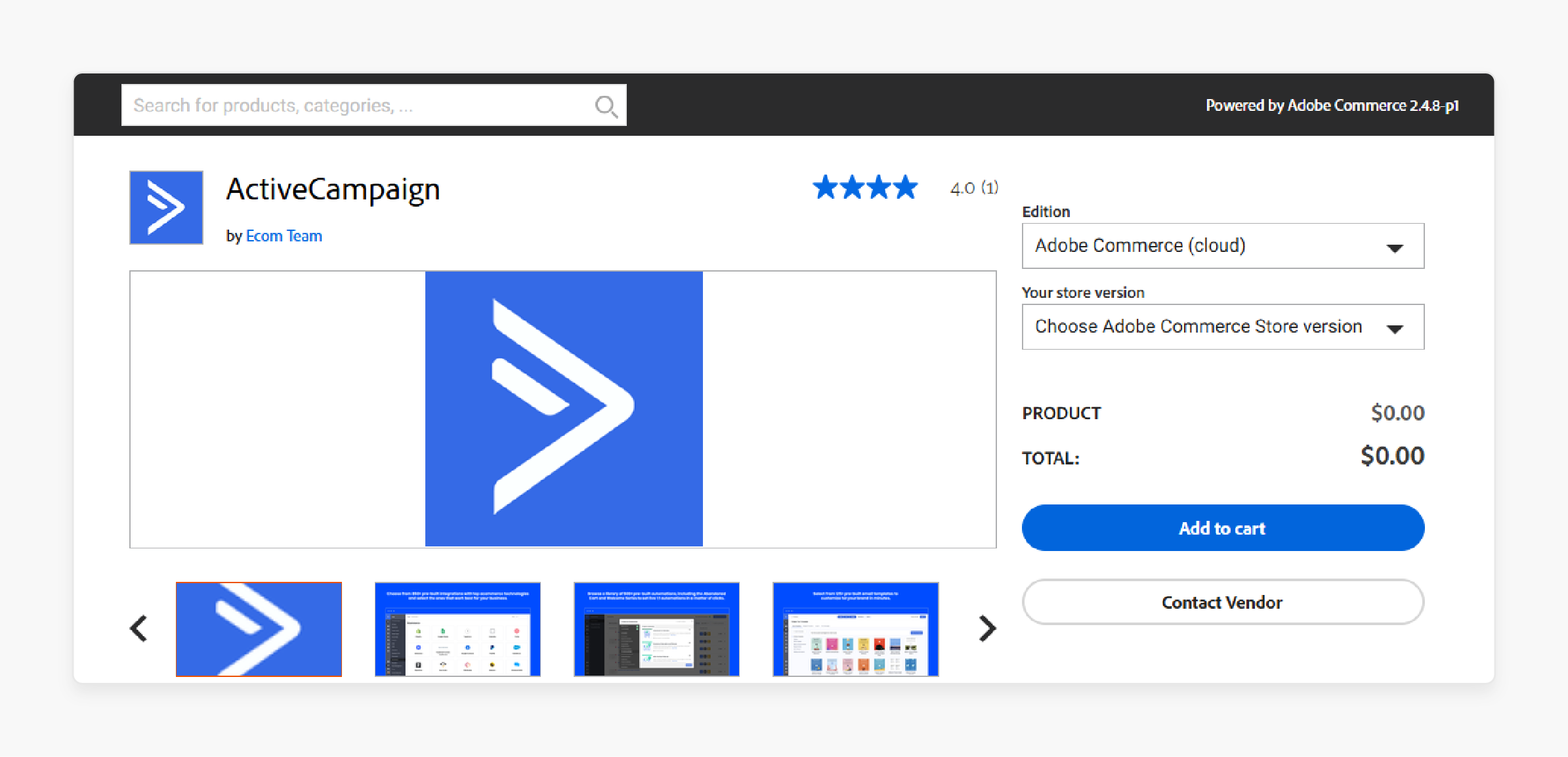 Official ActiveCampaign Plugin