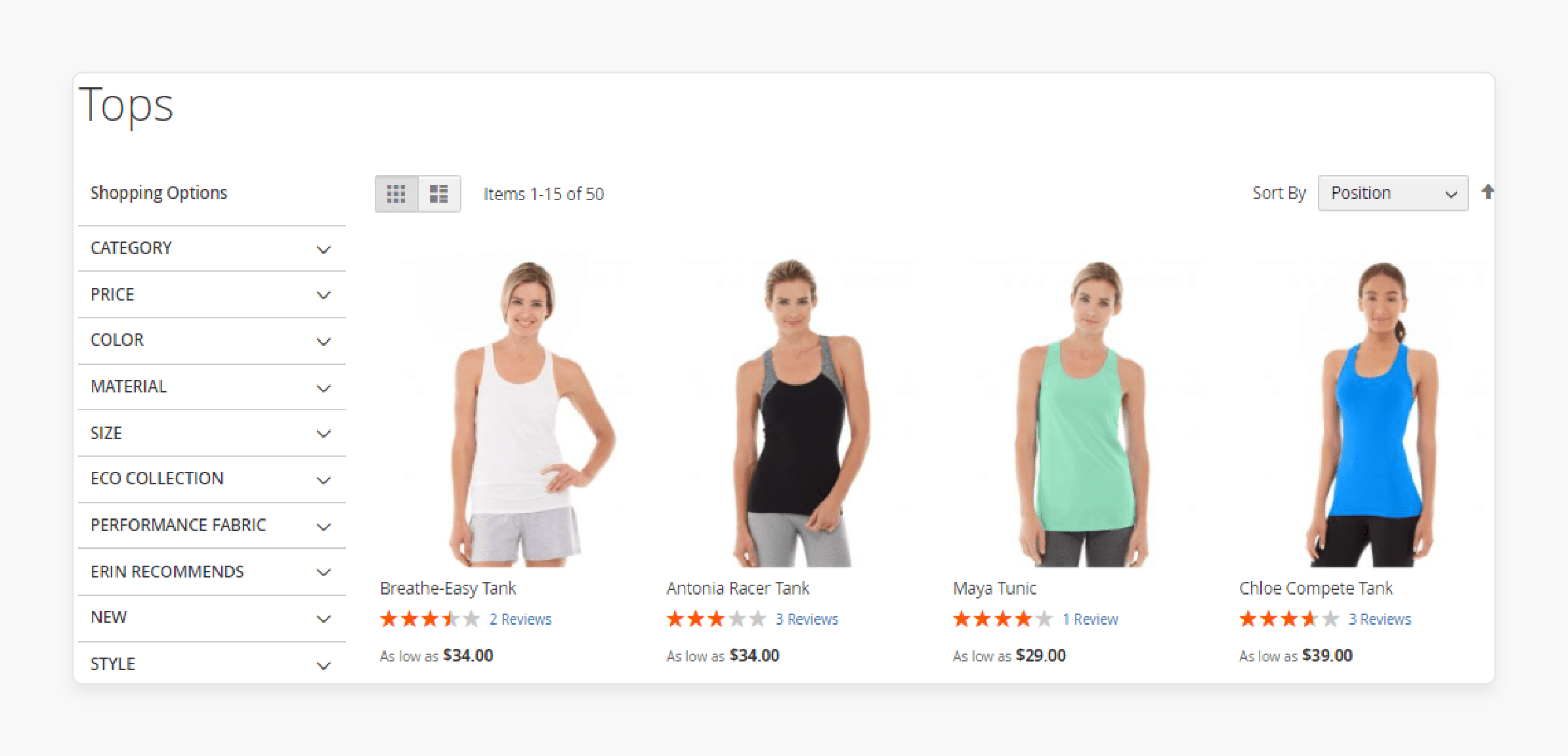 Search &amp; Filtering