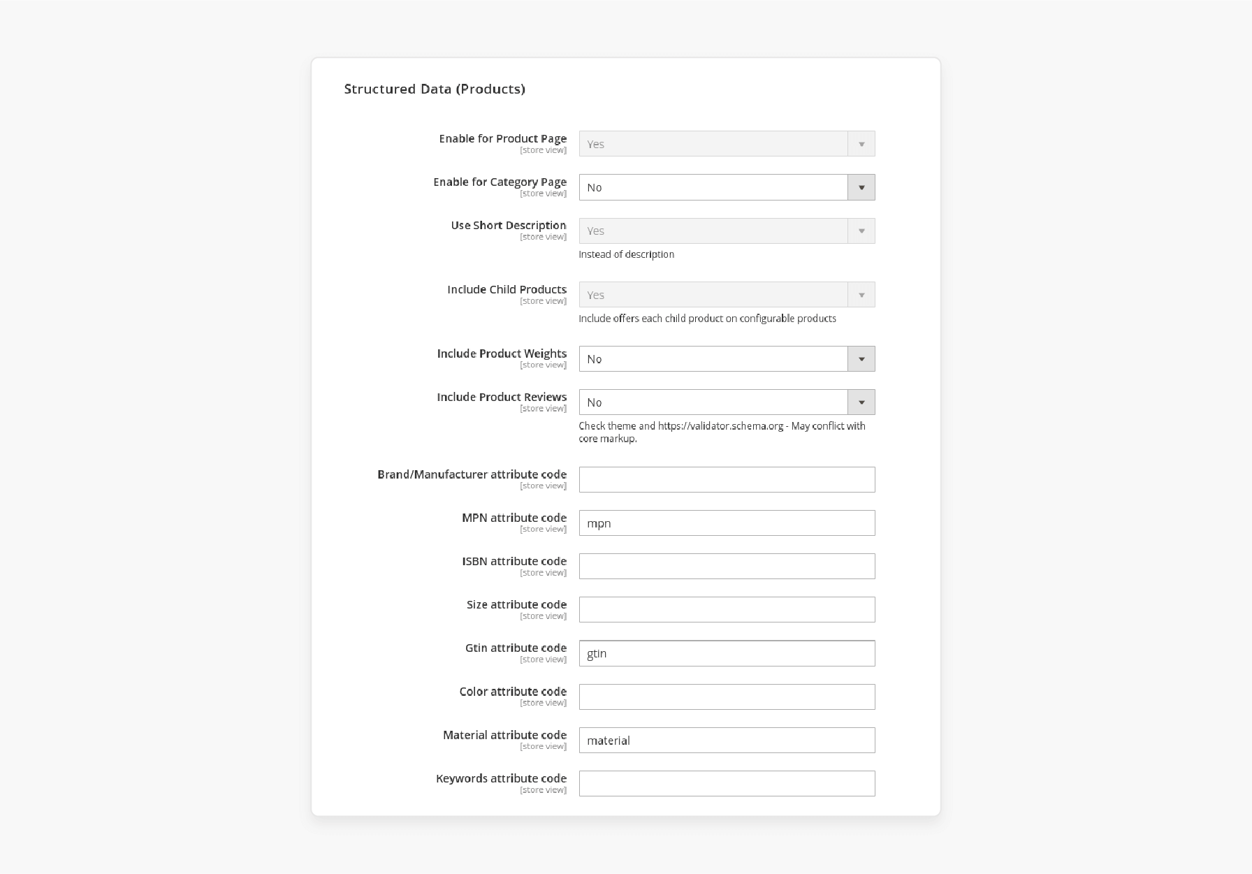 Access Magento 2 Structured Data Module Configuration in Admin Panel