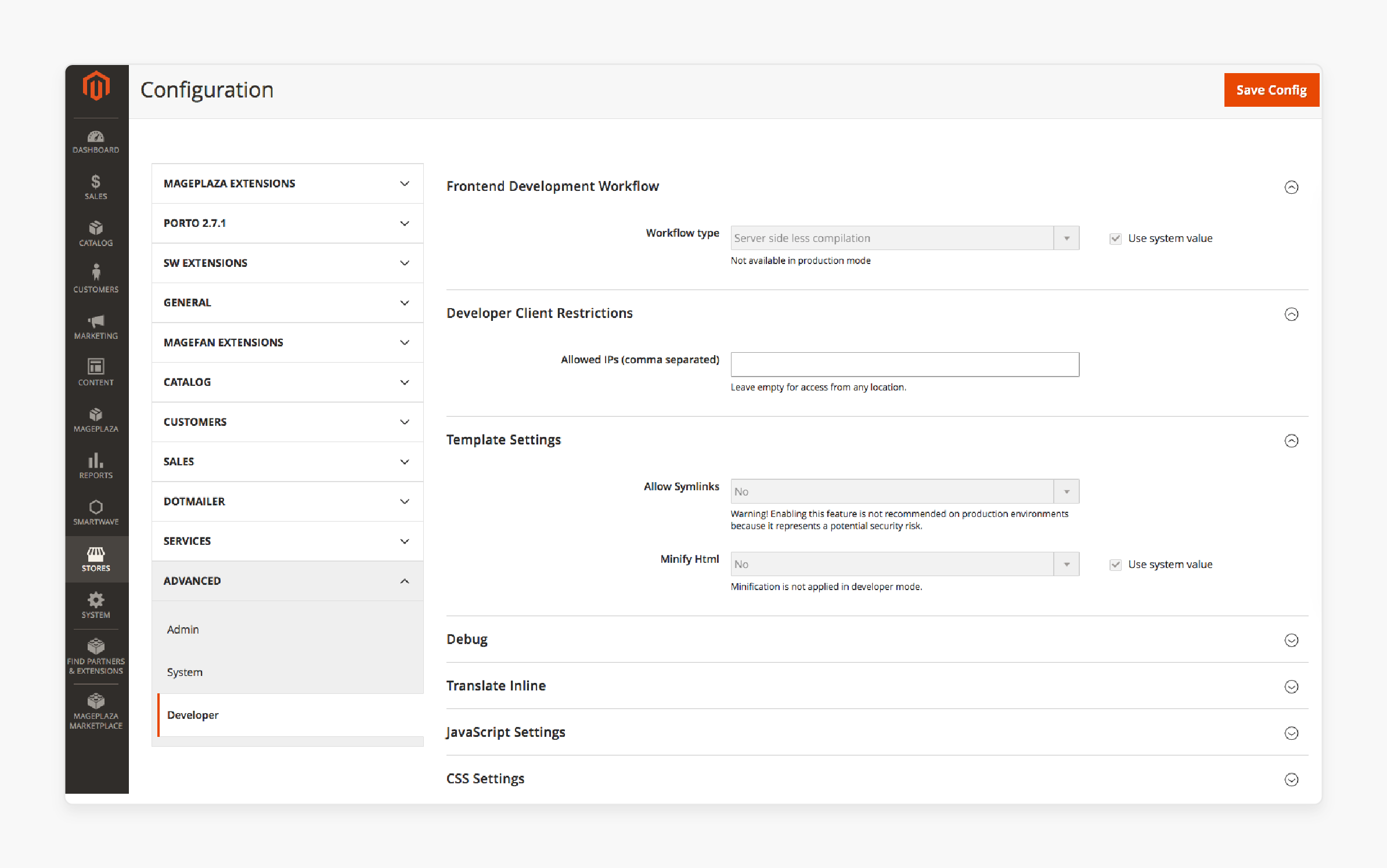 Minify JavaScript for Magento 2 Above The Fold