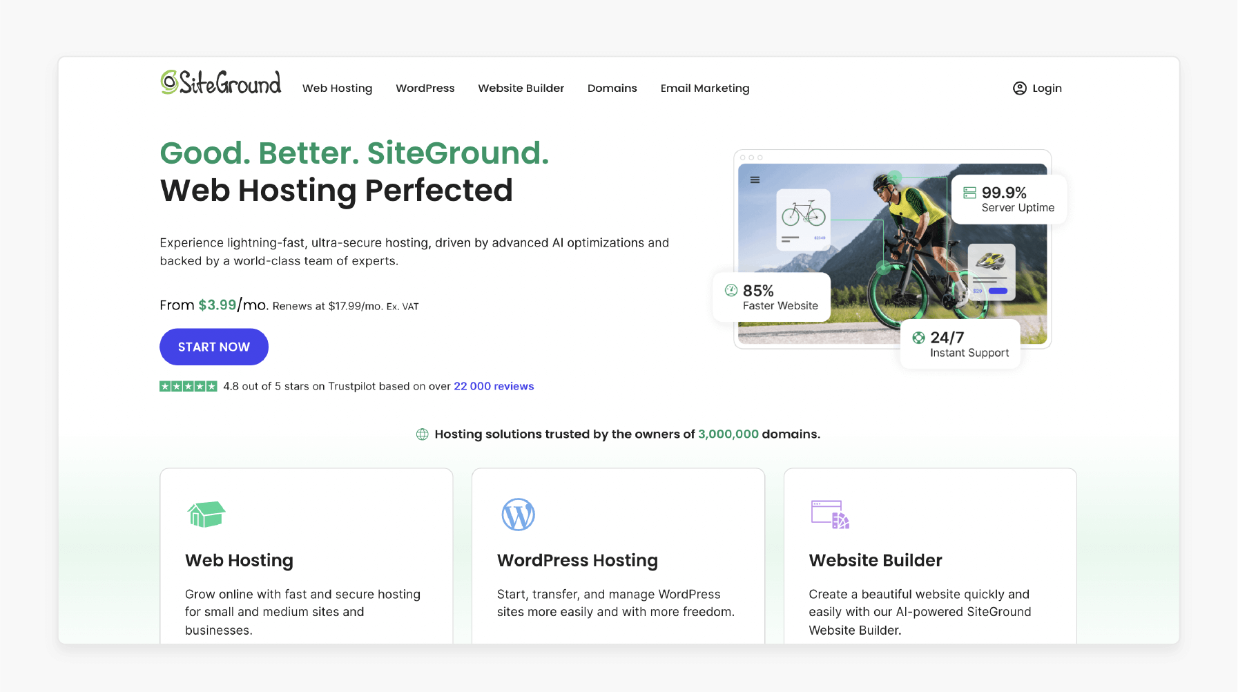 Magento Hosting Providers: SiteGround