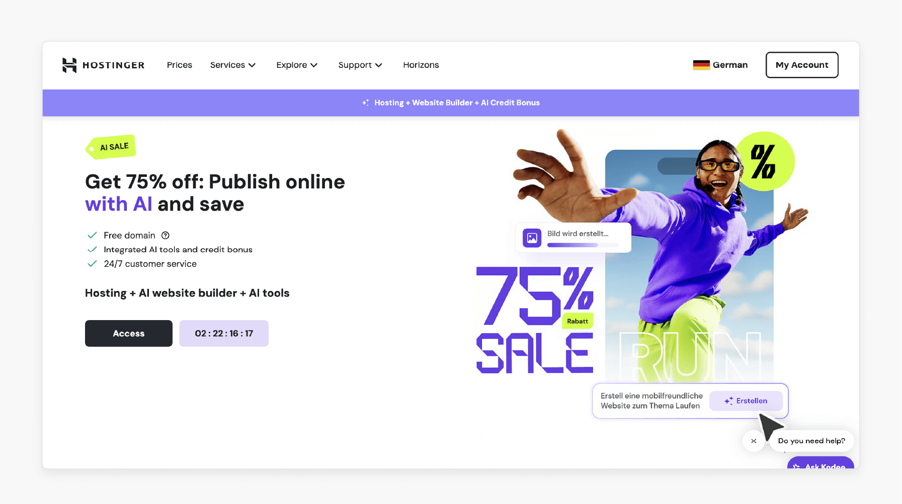 Magento Hosting Provider: Hostinger