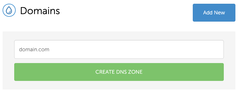 Creating a DNS Zone